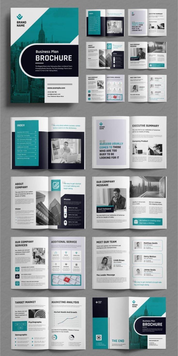 Brochures personnalisées | Conception & Impression - Jelotia