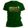 T-shirt–"Jésus, ta présence me rassure"–Marya ADE x Jelotia®